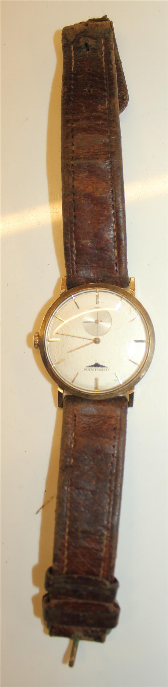 Gents gold Longines